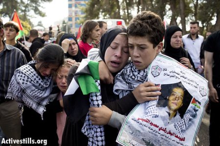 Funeral of Rushdie Tamimi, Ramallah, 20.11.2012